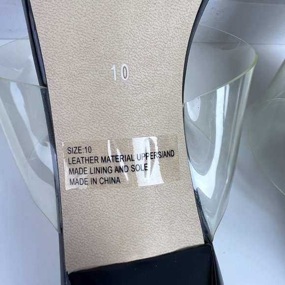 NEW Allegra James Party Stiletto Sandal with Crystal Heel- Size 10 - Picture 9 of 12